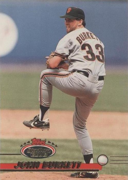 Topps Stadium Club 1993 - John Burkett #412