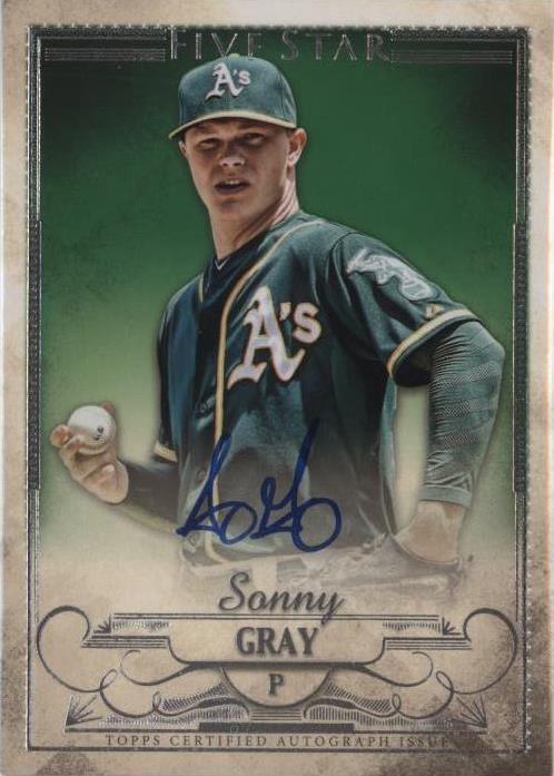 Topps Five Star 2016 - Sonny Gray #FSA-SG
