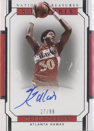 2018-19 Panini National Treasures - Tree Rollins #SG-TRL