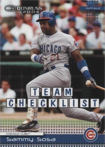 2004 Donruss - Sammy Sosa #387
