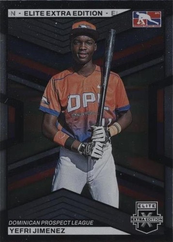 2023 Panini Elite Extra Edition - Yefri Jimenez #186