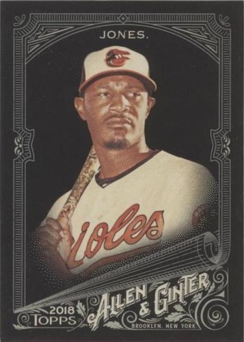 2018 Topps Allen & Ginter's X - Adam Jones #299