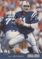 1993 Pro Set Jeff George #186