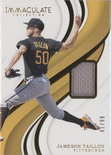 2019 Panini Immaculate Collection - Jameson Taillon #104