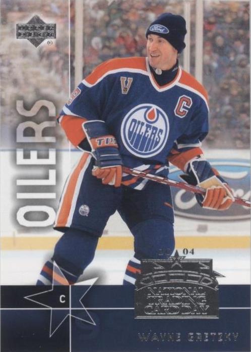 2004 National Trading Card Day - Wayne Gretzky #UD-15
