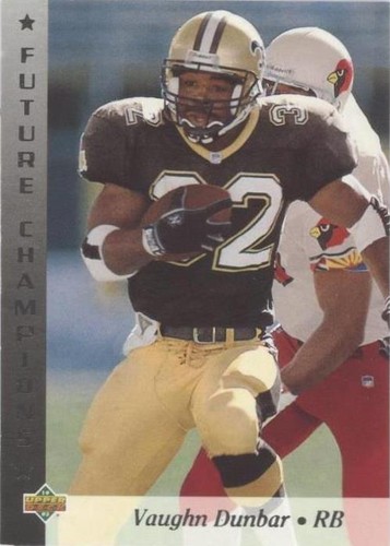 1993 Upper Deck NFL Experience Vaughn Dunbar #16