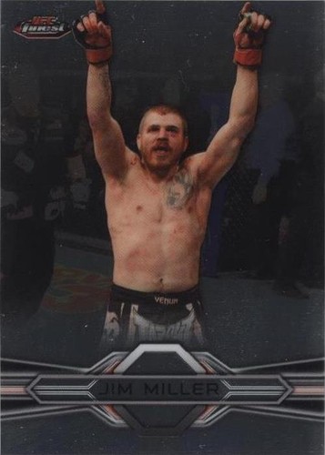2013 Topps Finest UFC - Jim Miller #35