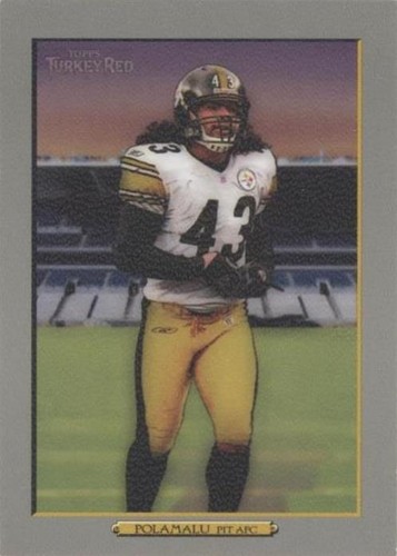 2006 Topps Turkey Red Troy Polamalu #297