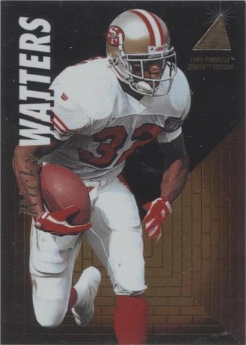 1995 Pinnacle Zenith Ricky Watters #Z18
