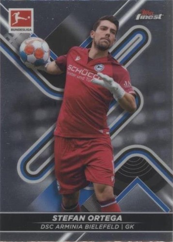 2021-22 Topps Finest Bundesliga Stefan Ortega Moreno #24