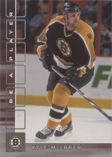 2001-02 In the Game Be A Player Memorabilia - Kyle Mclaren #203