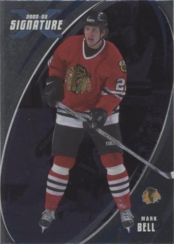 2002-03 In the Game Be A Player Signature Series - Mark Bell #018