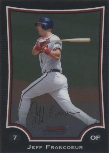 2009 Bowman Chrome - Jeff Francoeur #79