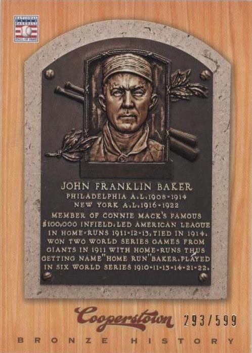 2012 Panini Cooperstown - Home Run Baker #3