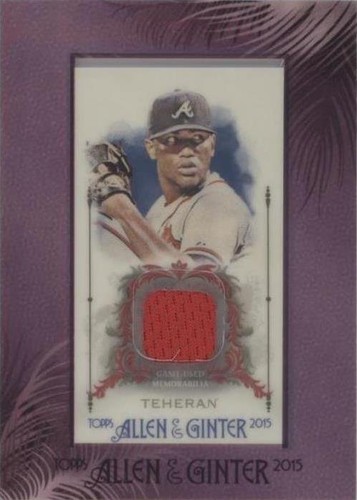 2015 Topps Allen & Ginter's - Julio Teheran #FMR-JT