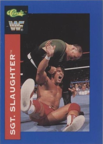 1991 Classic WWF Superstars - Sgt. Slaughter #61