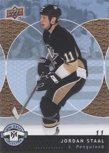 2007-08 Upper Deck Mini Jersey Collection - Jordan Staal #79