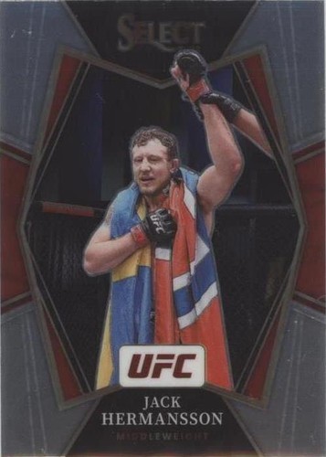 2022 Panini Select UFC - Jack Hermansson #124