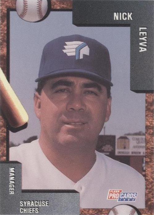1992 Fleer ProCards Minor League - Nick Leyva #1986
