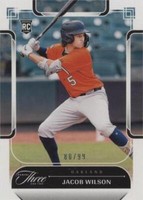 2024 Panini Three and Two - Jacob Wilson #75