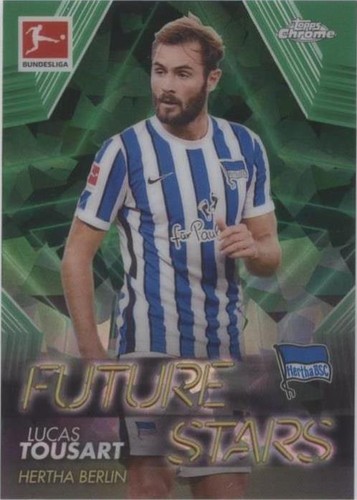 2020-21 Topps Chrome Bundesliga Sapphire Edition Lucas Tousart #FS-LT