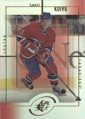 1999-00 SPx - Saku Koivu #78