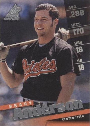 1998 Pinnacle Inside - Brady Anderson #82