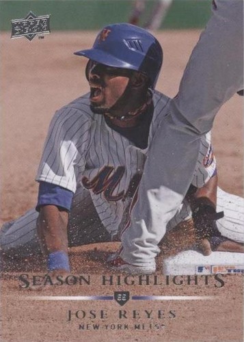 2008 Upper Deck - Jose Reyes #793
