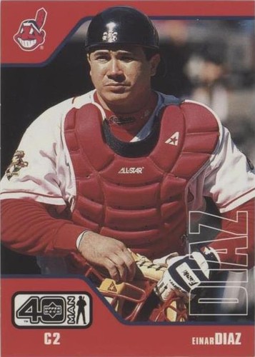 2002 Upper Deck 40 Man - Einar Diaz #135