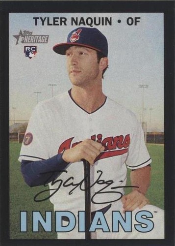 2016 Topps Heritage High Number - Tyler Naquin #THC-714