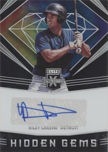 2020 Panini Elite Extra Edition - Riley Greene #HG-RG