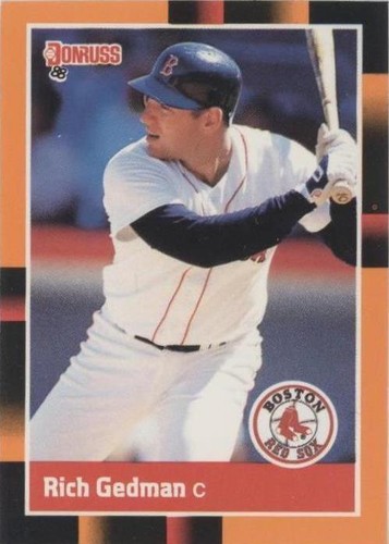 1988 Donruss Baseball's Best - Rich Gedman #140