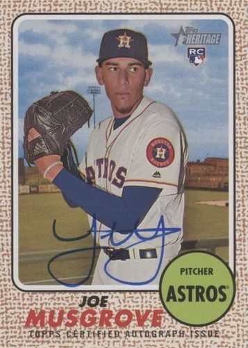 2017 Topps Heritage - Joe Musgrove #ROA-JM