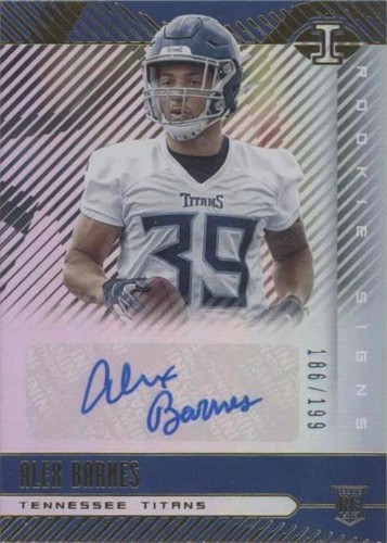 2019 Panini Illusions Alex Barnes #RS-ALB