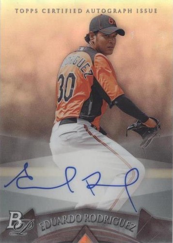 2014 Bowman Platinum - Eduardo Rodriguez #AP-ER
