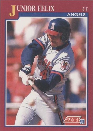 1991 Score Rookie & Traded - Junior Felix #20T