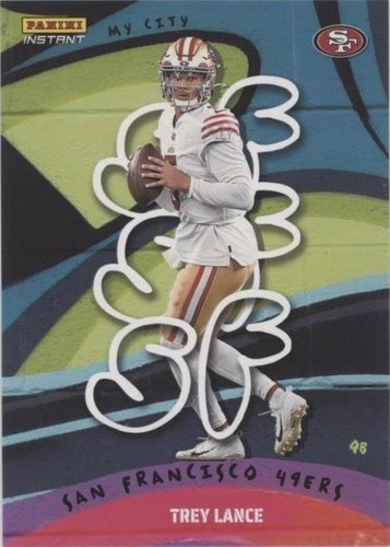 2022 Panini Instant NFL Trey Lance #MC-28