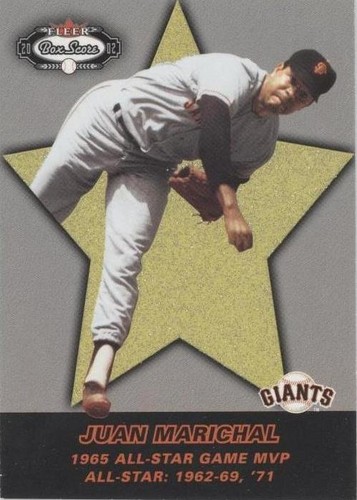 2002 Fleer Box Score - Juan Marichal #245