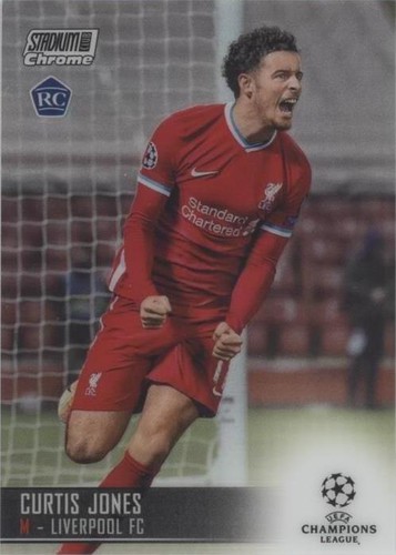 2020-21 Topps Stadium Club Chrome UCL Curtis Jones #23