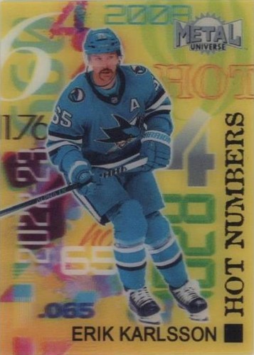 2022-23 Skybox Metal Universe - Erik Karlsson #HN-30