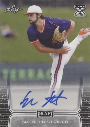2020 Leaf Draft - Spencer Strider #BA-SS1