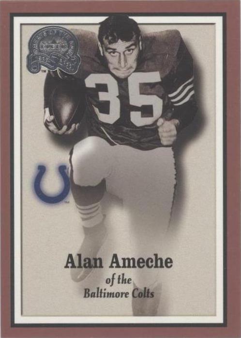 2000 Fleer Greats of the Game Alan Ameche #86