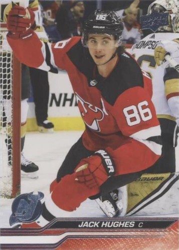 2023-24 Upper Deck Series 1 - Jack Hughes #109