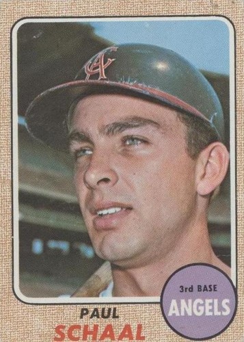 1968 Topps - Paul Schaal #474