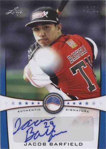 2013 Leaf Power Showcase - Jacob Barfield #PSA-JB2