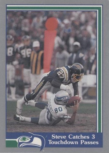 1989 Pacific Steve Largent Steve Largent #33