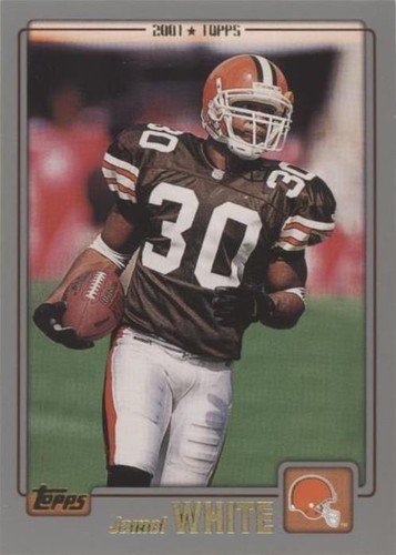 2001 Topps Jamel White #206