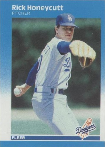 1987 Fleer - Rick Honeycutt #442