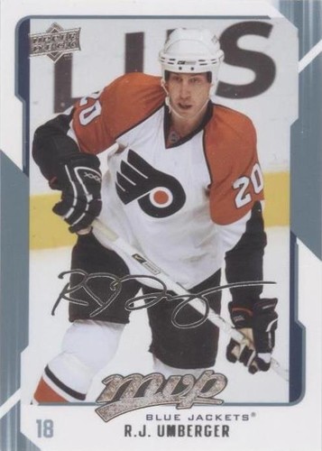 2008-09 Upper Deck MVP - R.J. Umberger #89