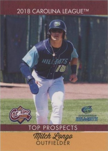 2018 Choice Carolina League Top Prospects - Mitch Longo #14